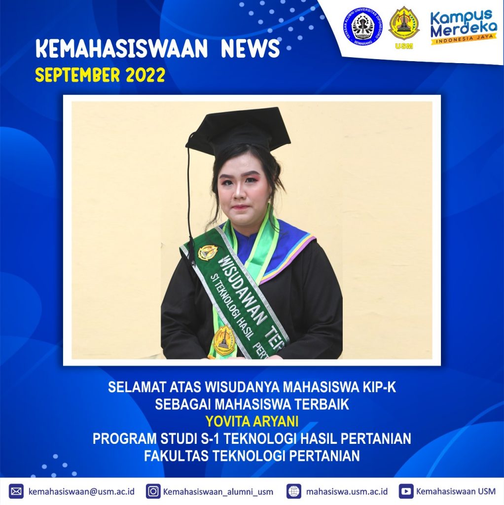 Dari Beasiswa Kip K Menjadi Mahasiswa Terbaik Beasiswa Usm